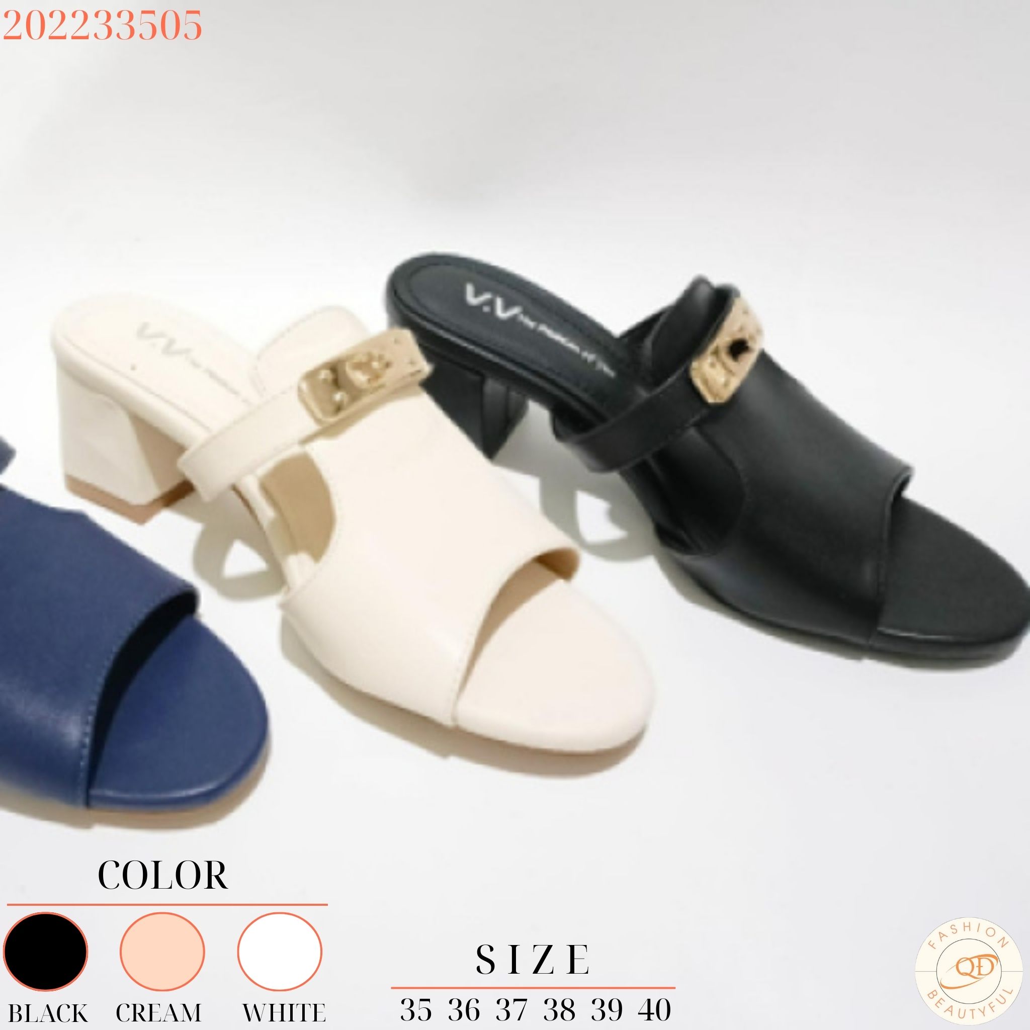 Sandal cao gót - Mã Đặt Hàng 202233505