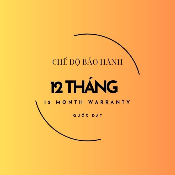 bảo hành 12 tháng