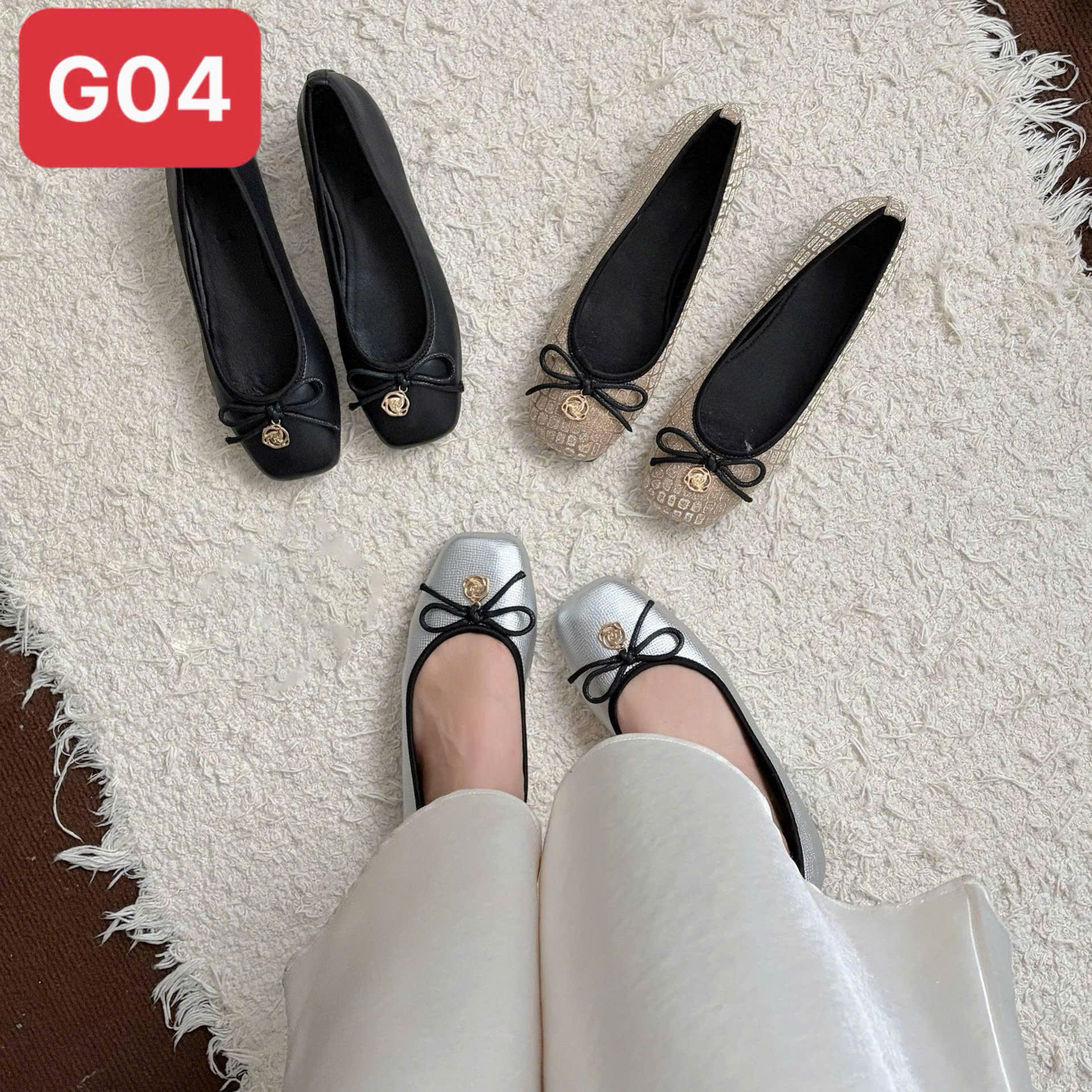 Giày búp bê - Mã Đặt Hàng G04