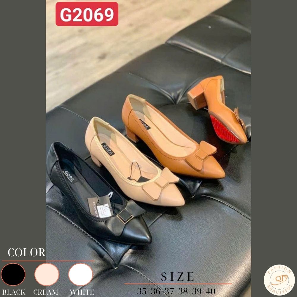 Giày cao gót bít - Mã Đặt Hàng G2069
