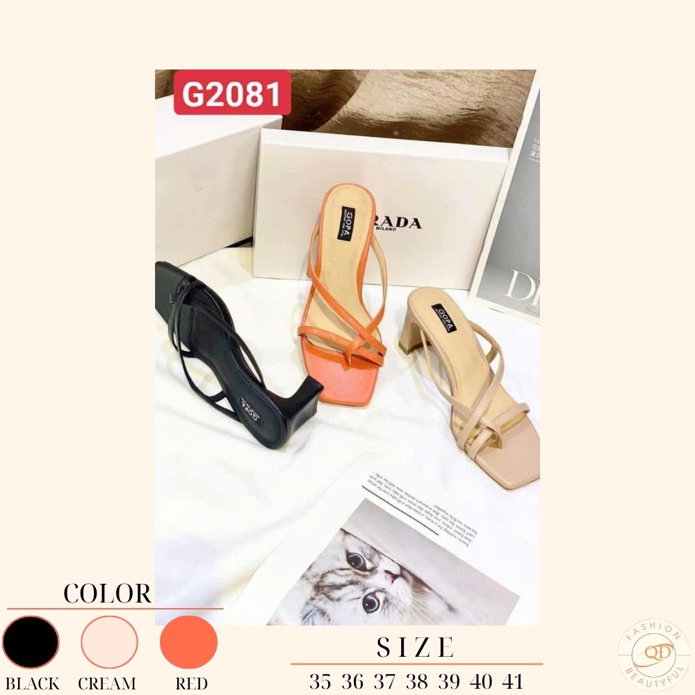 Sandal cao gót - Mã Đặt Hàng G2081