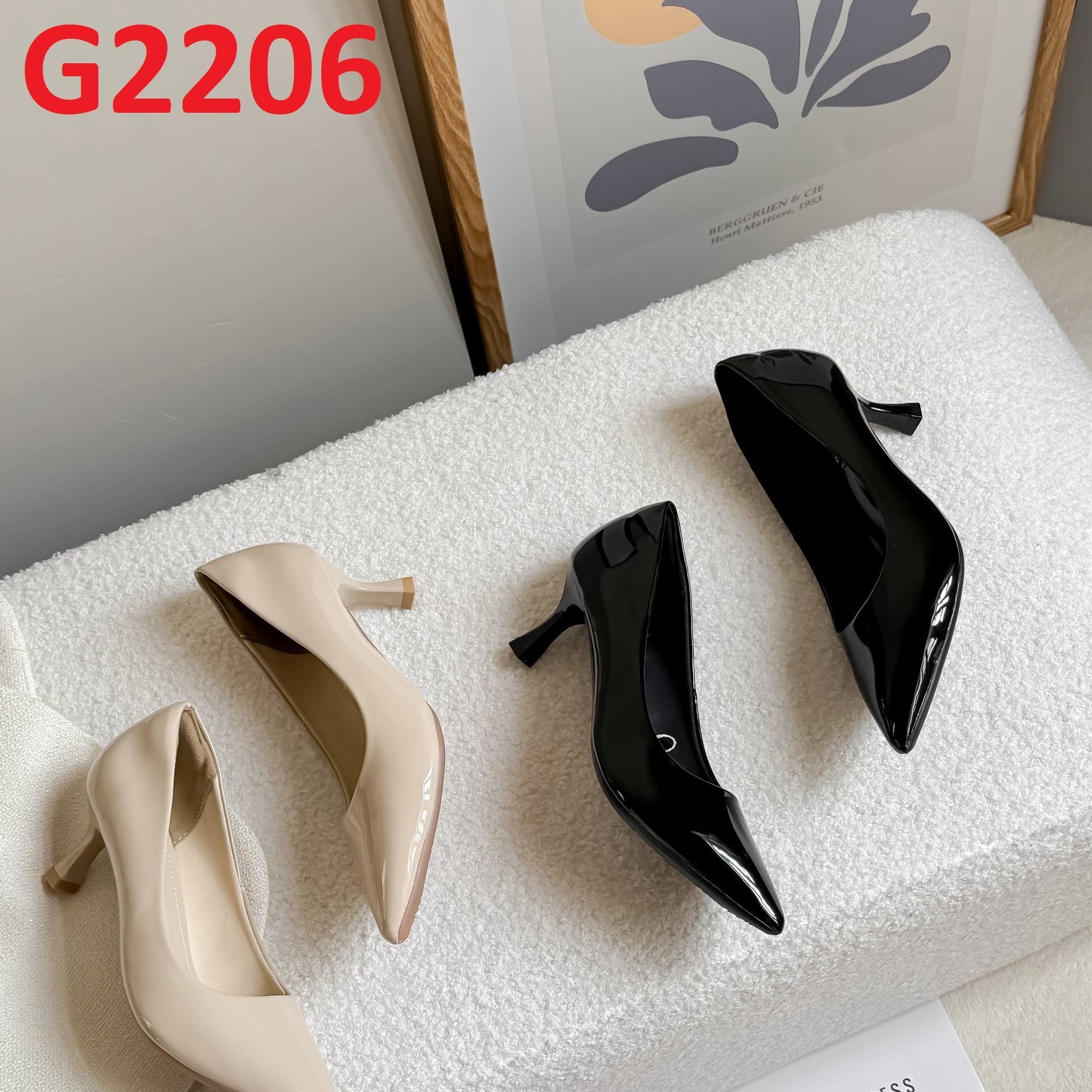Giày cao gót bít  - Mã Đặt Hàng G2206