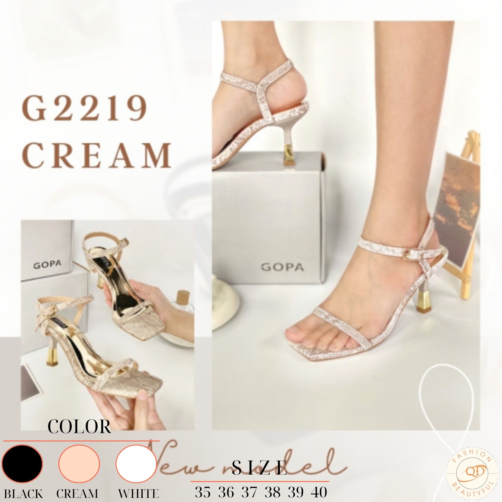 Sandal cao gót - Mã Đặt Hàng G2219