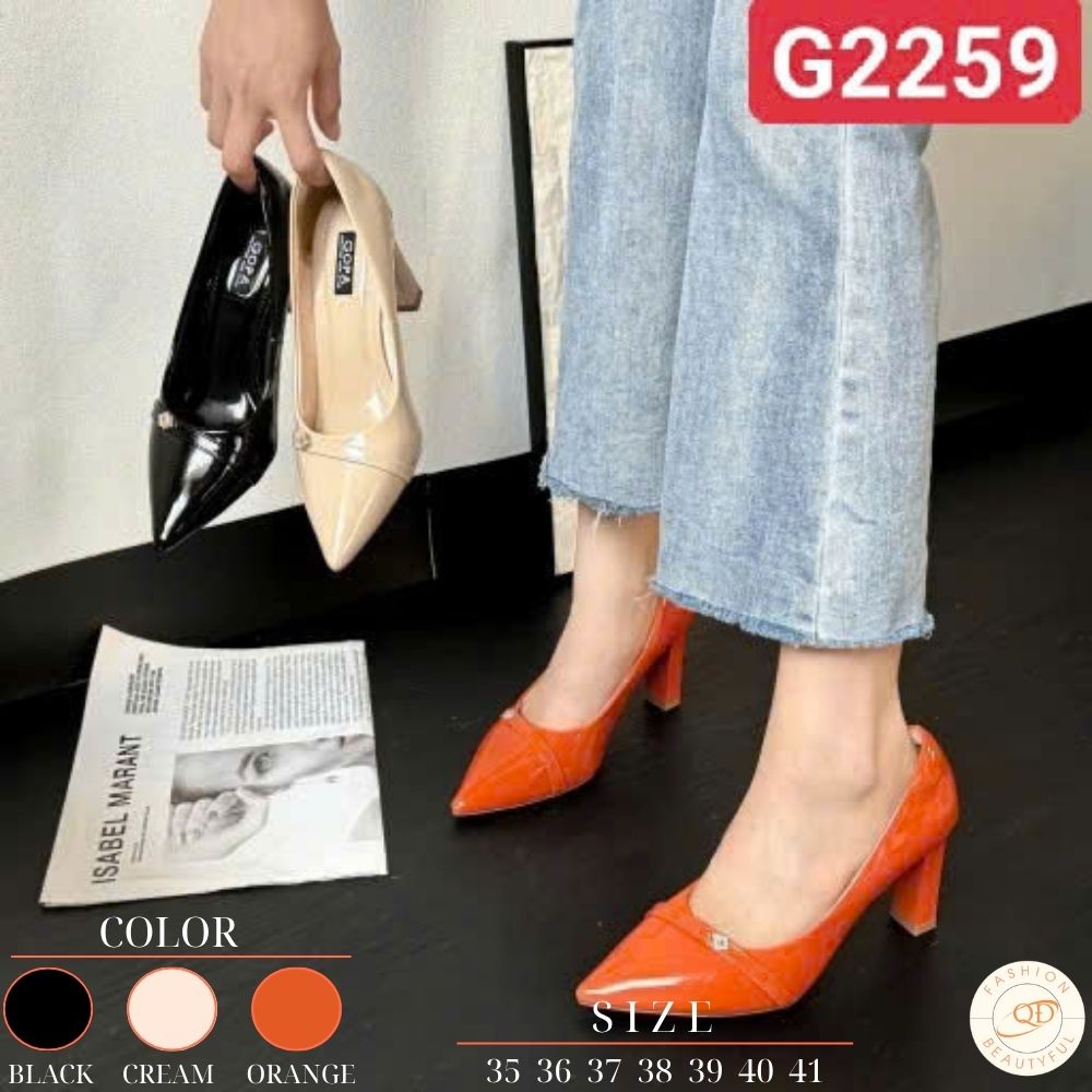 Giày cao gót bít - Mã Đặt Hàng G2259