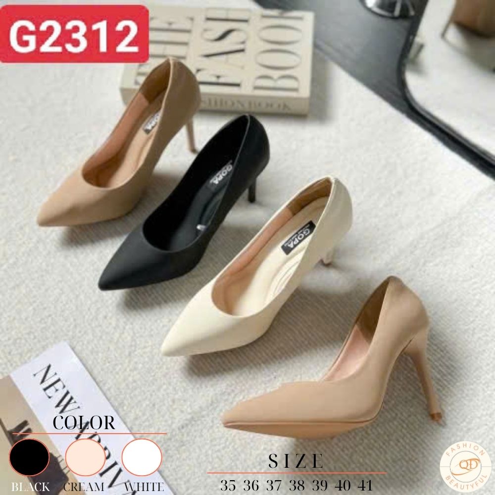 Giày cao gót bít - Mã Đặt Hàng G2312