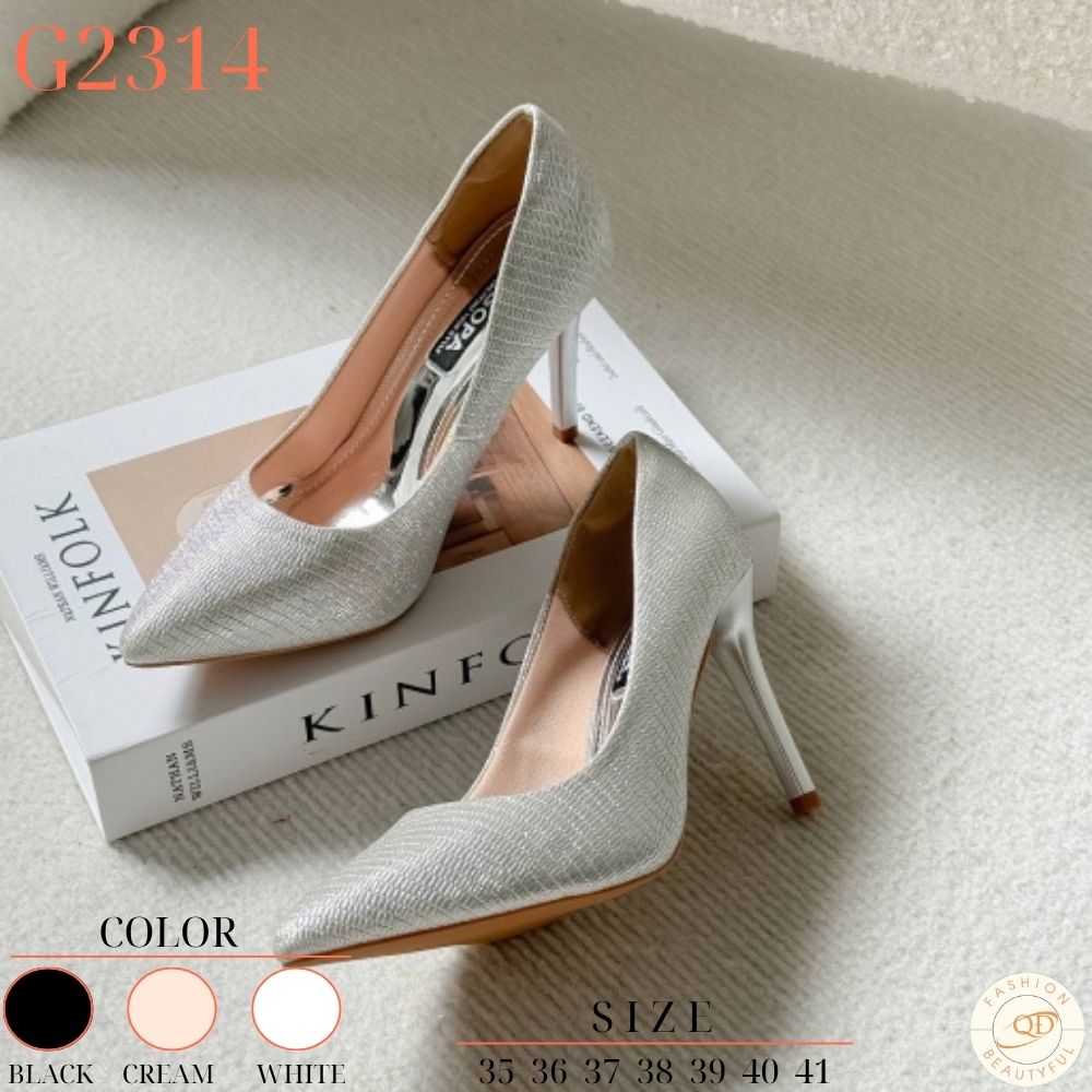 Giày cao gót bít - Mã Đặt Hàng G2314