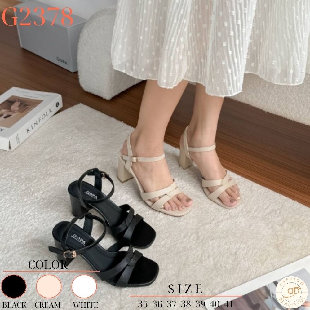 Sandal cao gót - Mã Đặt Hàng G2378