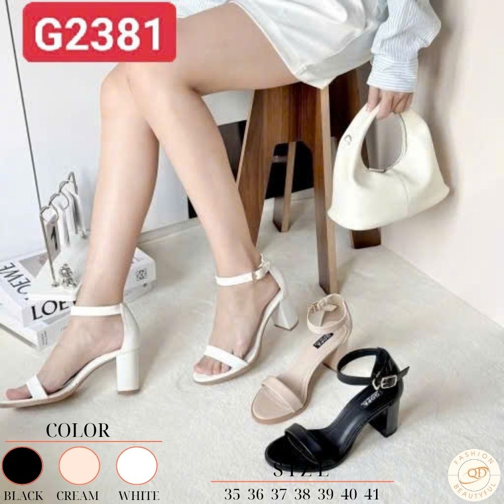 Sandal cao gót - Mã Đặt Hàng G2381