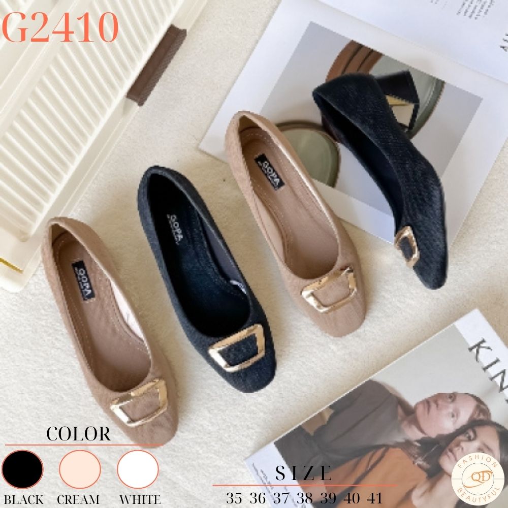 Giày cao gót bít - Mã Đặt Hàng G2410