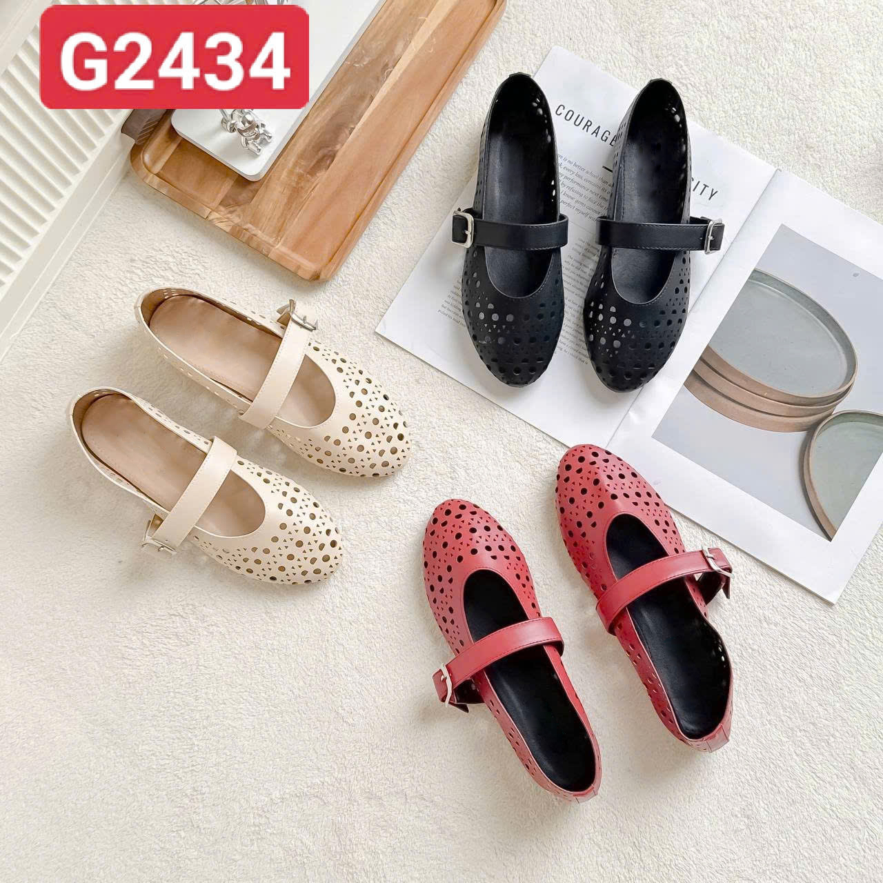 Giày búp bê - Mã Đặt Hàng G2434