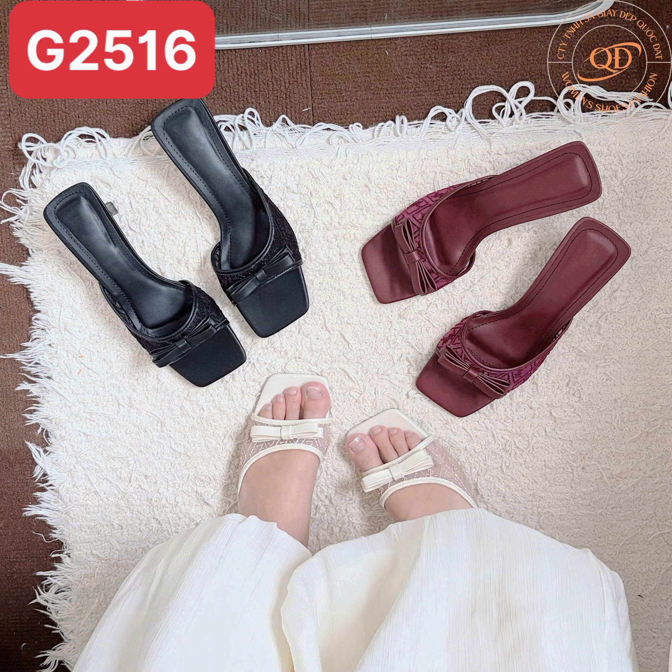 Sandal cao gót 5CM - Mã Đặt Hàng G2516