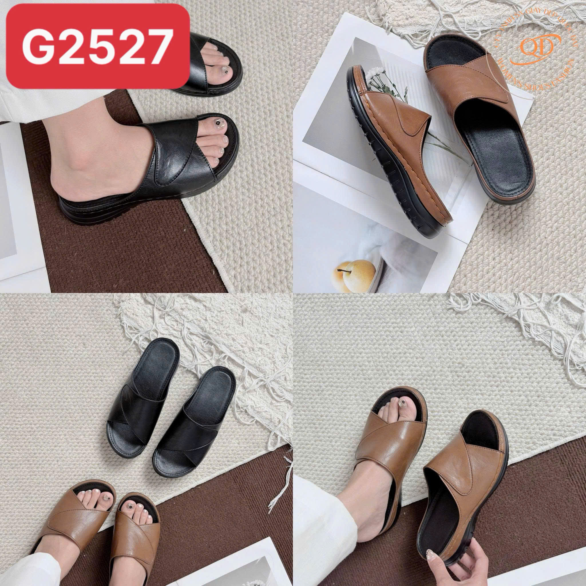 Sandal đế xuồng  - Mã Đặt Hàng G2527