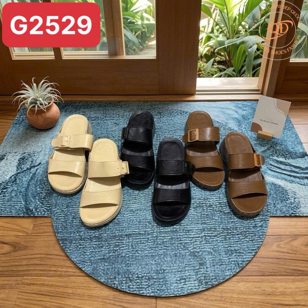 Sandal đế xuồng  - Mã Đặt Hàng G2529