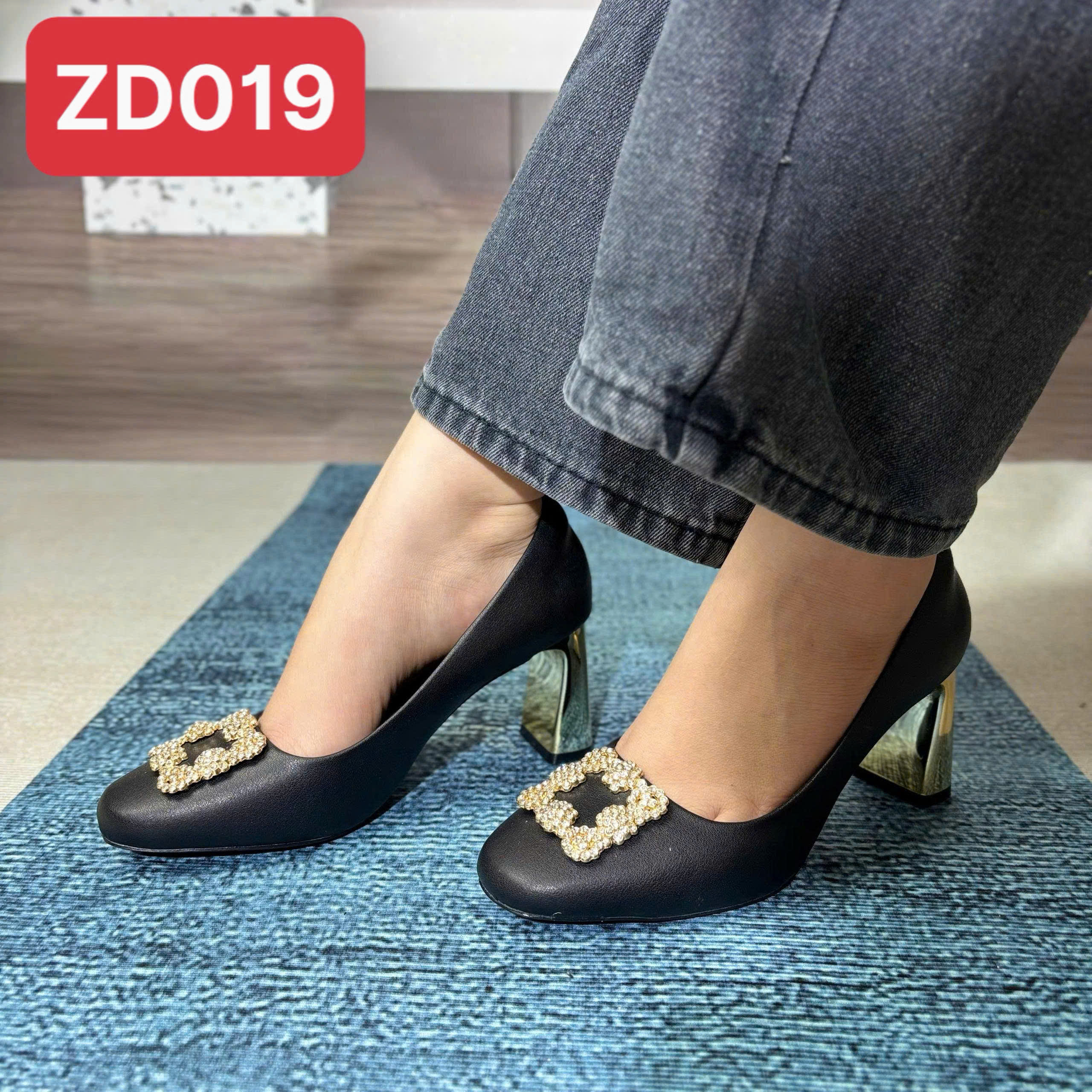 Giày cao gót bít 9 CM  - Mã Đặt Hàng ZD019