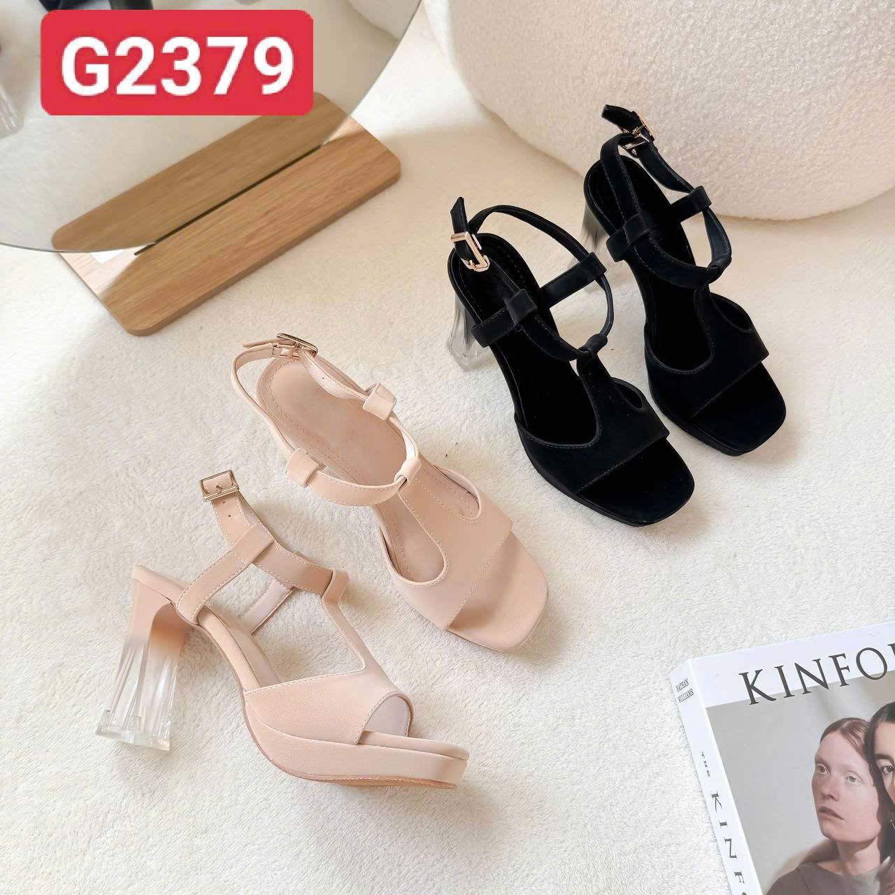 Sandal cao gót - Mã Đặt Hàng G2379
